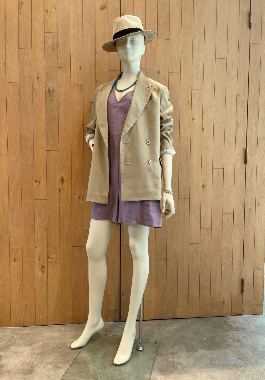 AKIKO OGAWA X COLONY CLOTHING / DOUBLE BREASTED BIG JACKET JKC-1001