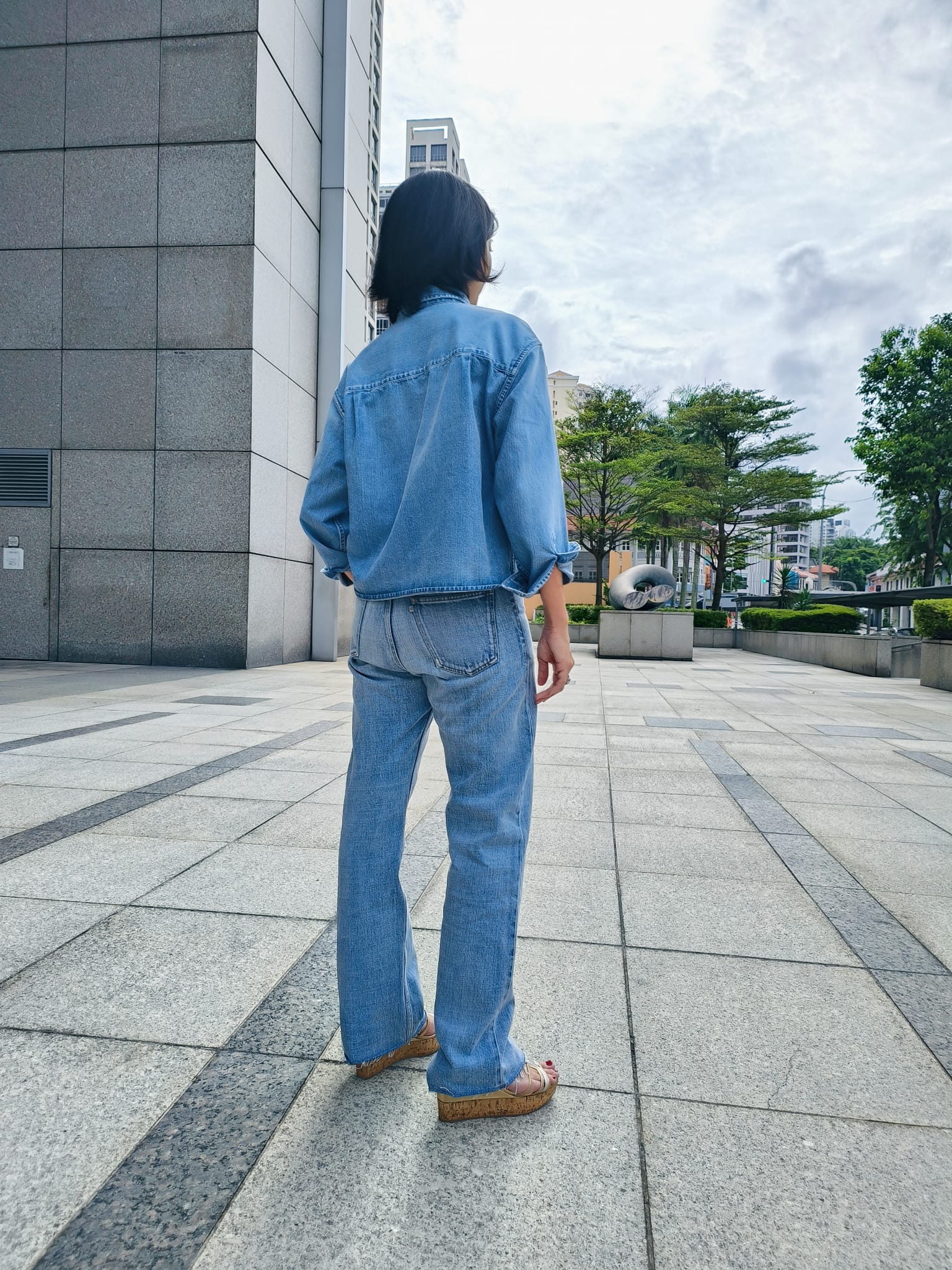 AKIKO OGAWA X COLONY CLOTHING / DENIM PANTS PRC-2001
