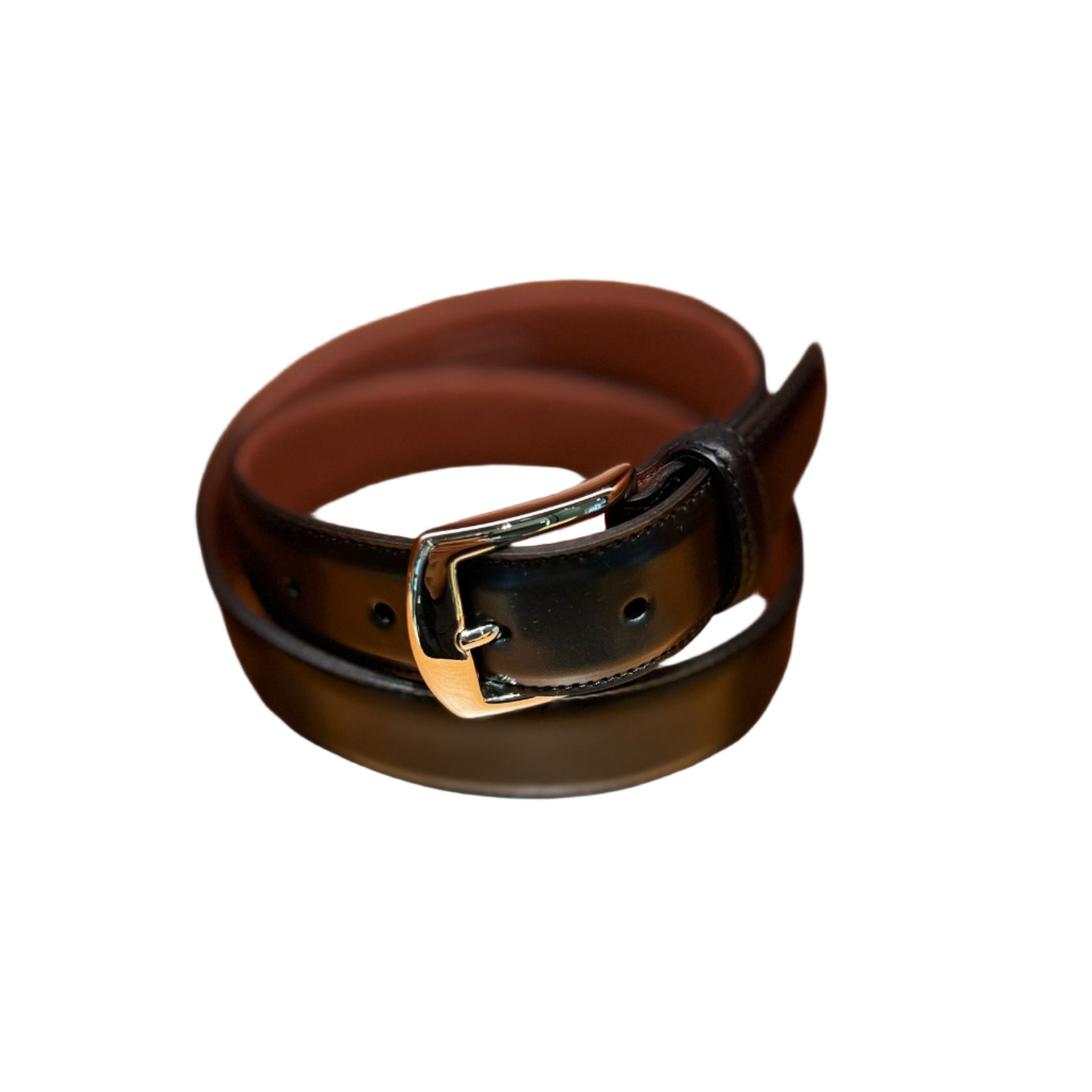 ALDEN MB09151 BLACK CORDOVAN BELT