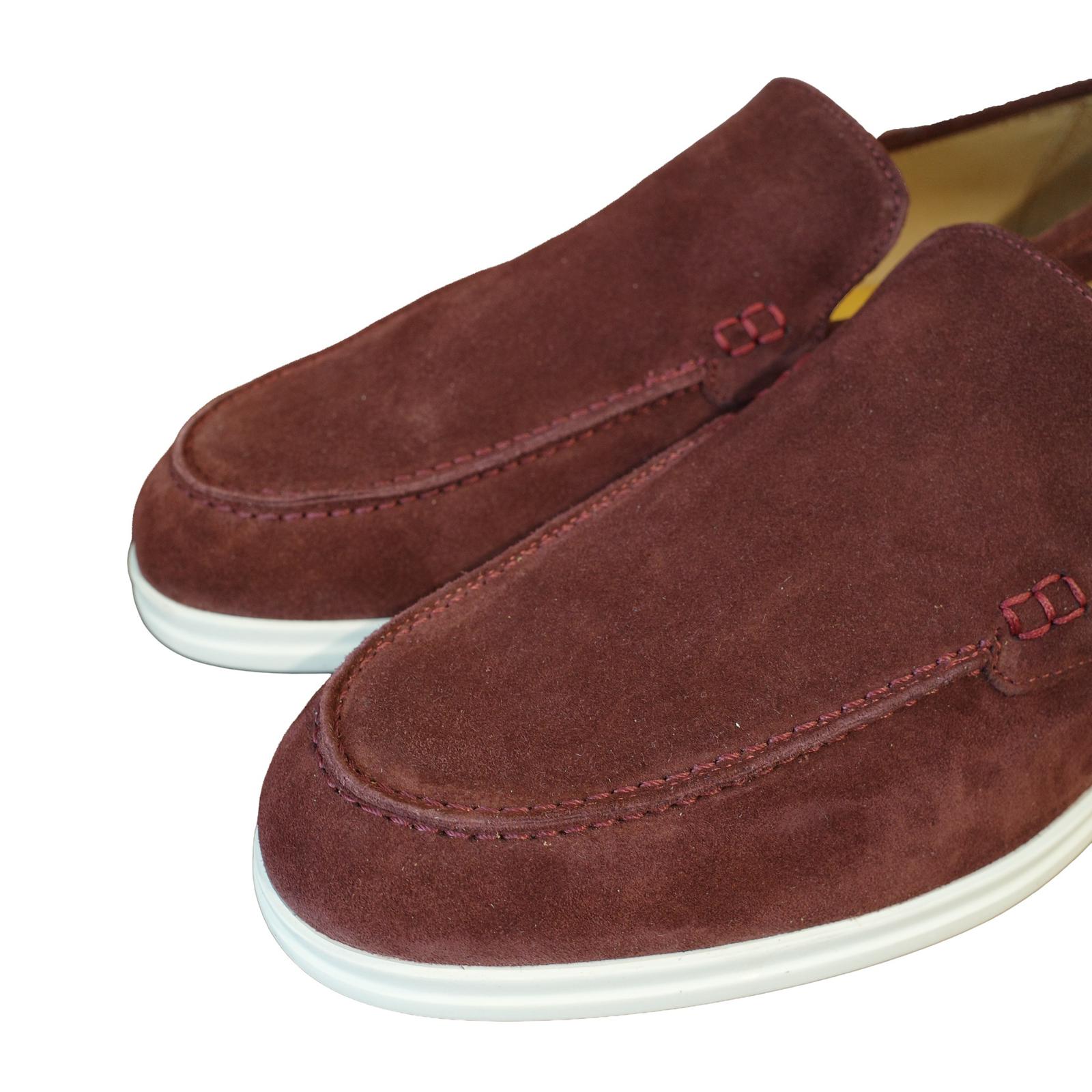 COLONY CLOTHING / BORDEAUX SUEDE SLIP-ON / CCSE-FW01
