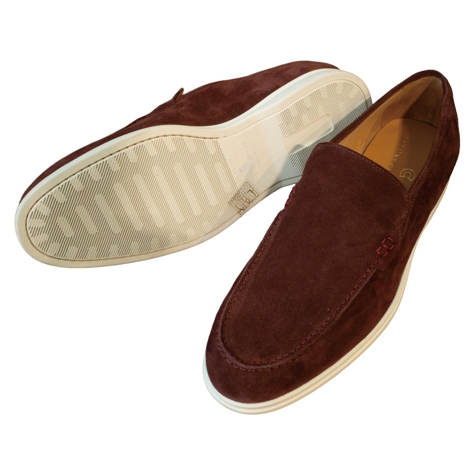 COLONY CLOTHING / BORDEAUX SUEDE SLIP-ON / CCSE-FW01