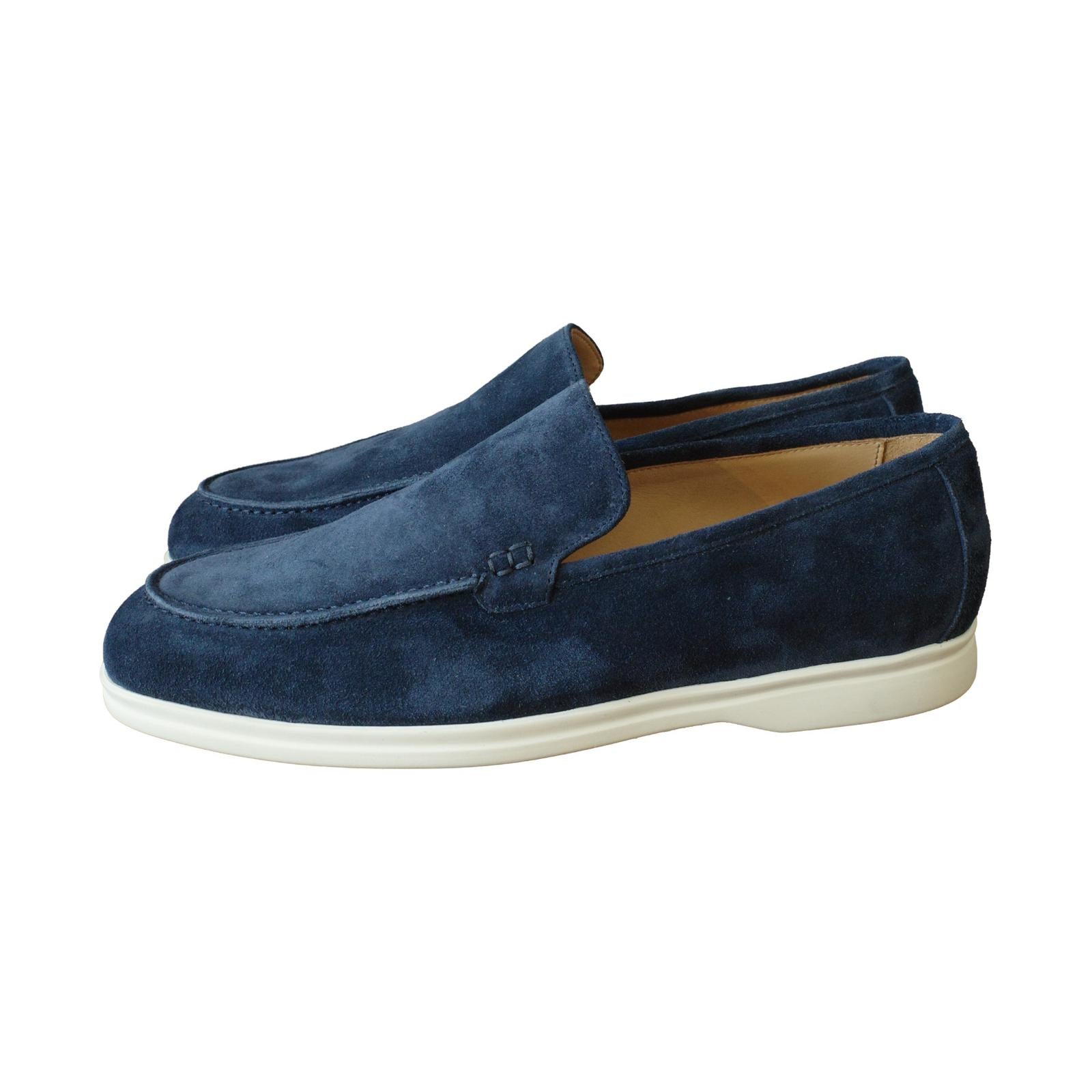 COLONY CLOTHING / BLUE SUEDE SLIP-ON / CCSE-FW01