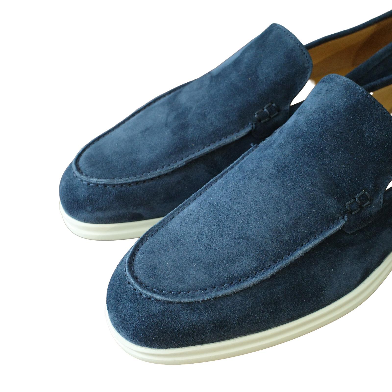 COLONY CLOTHING / BLUE SUEDE SLIP-ON / CCSE-FW01