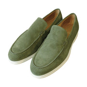 COLONY CLOTHING / GREEN SUEDE SLIP-ON / CCSE-FW01