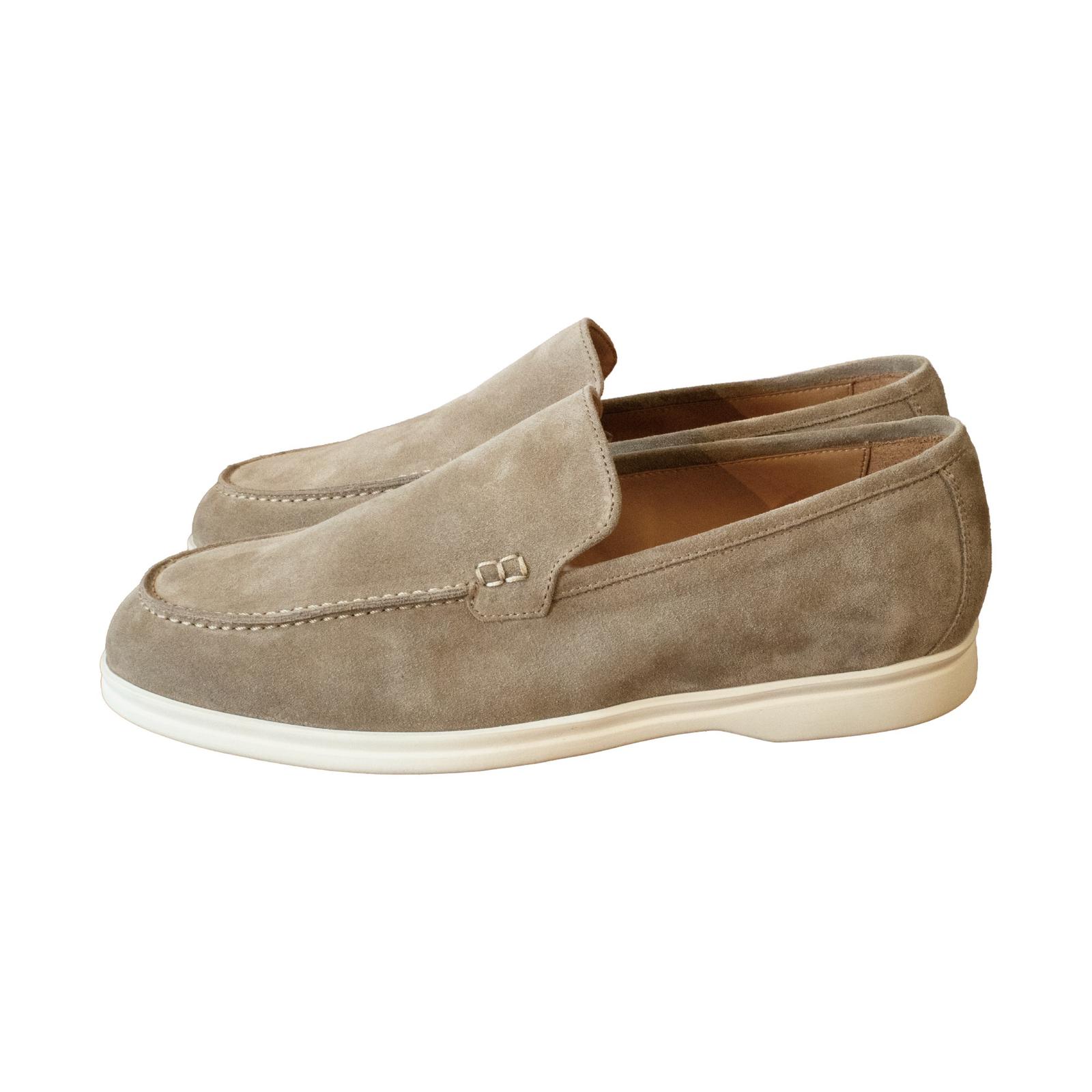 COLONY CLOTHING / TAUPE SUEDE SLIP-ON / CCSE-FW01