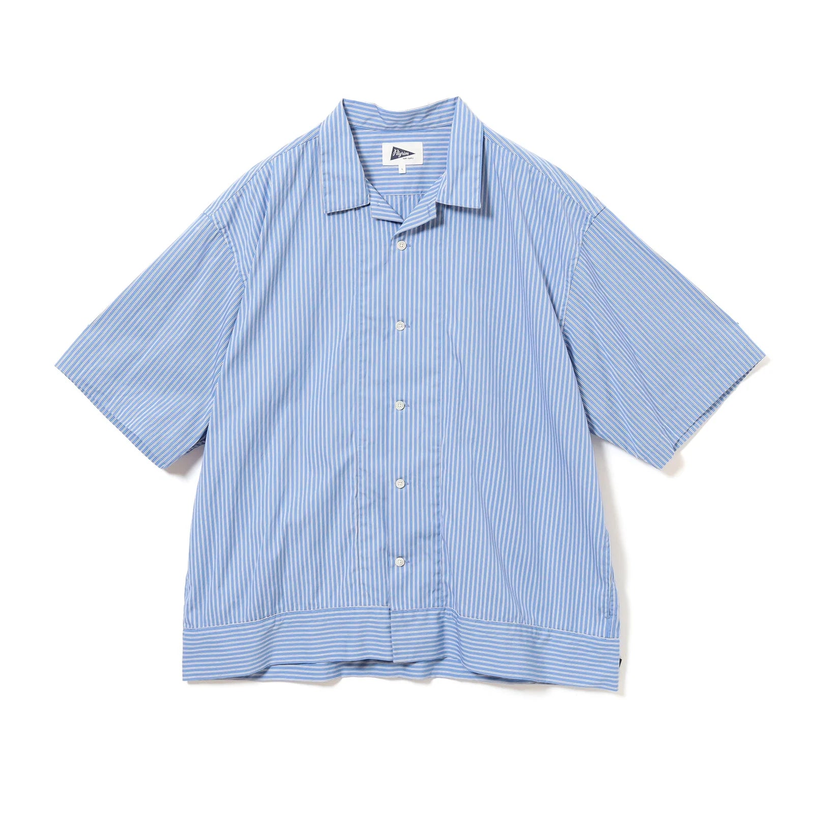 PILGRIM SURF SUPPLY / Claude Striped Short Sleeve Shirt / 3601-0199-065