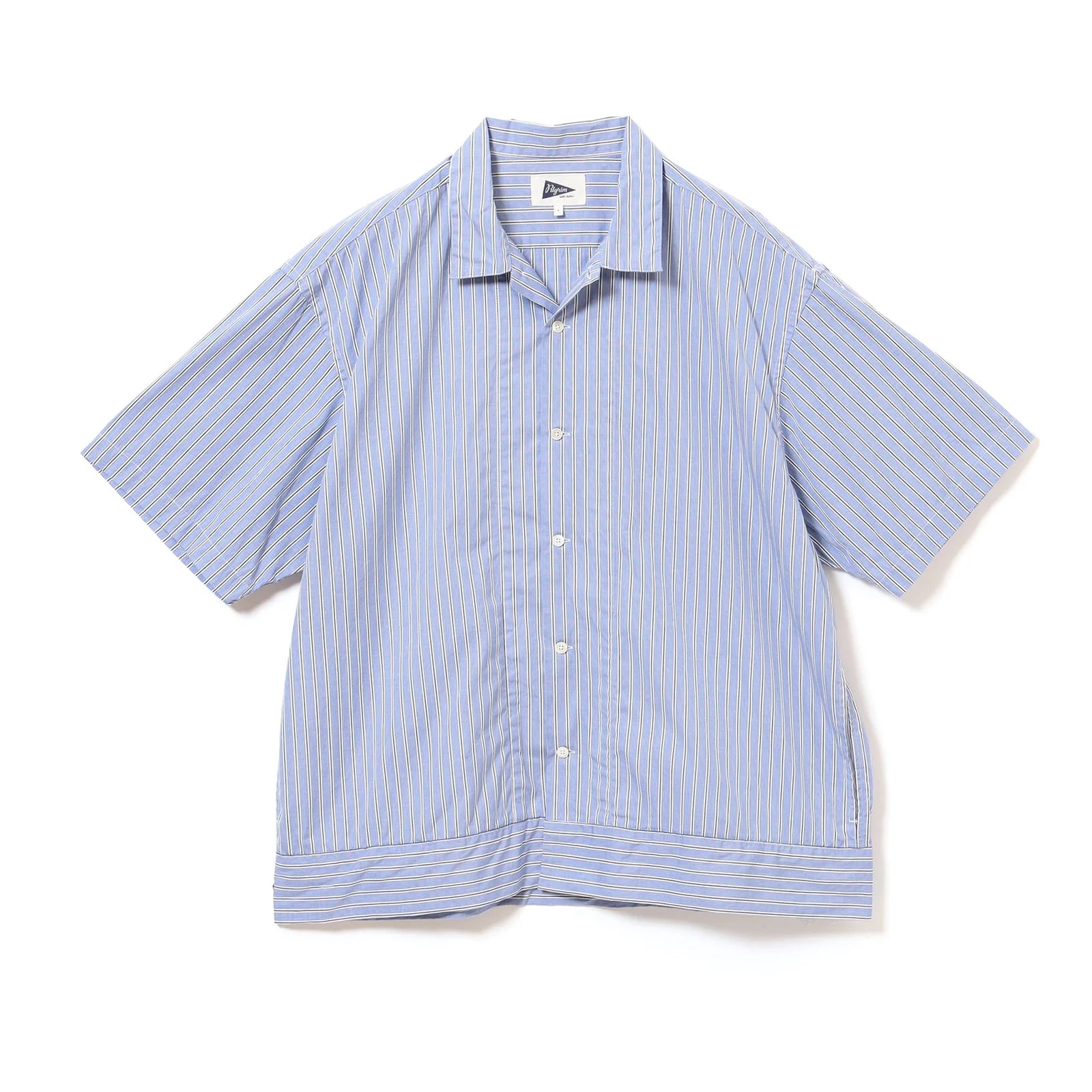 PILGRIM SURF SUPPLY / Claude Striped Short Sleeve Shirt / 3601-0199-065