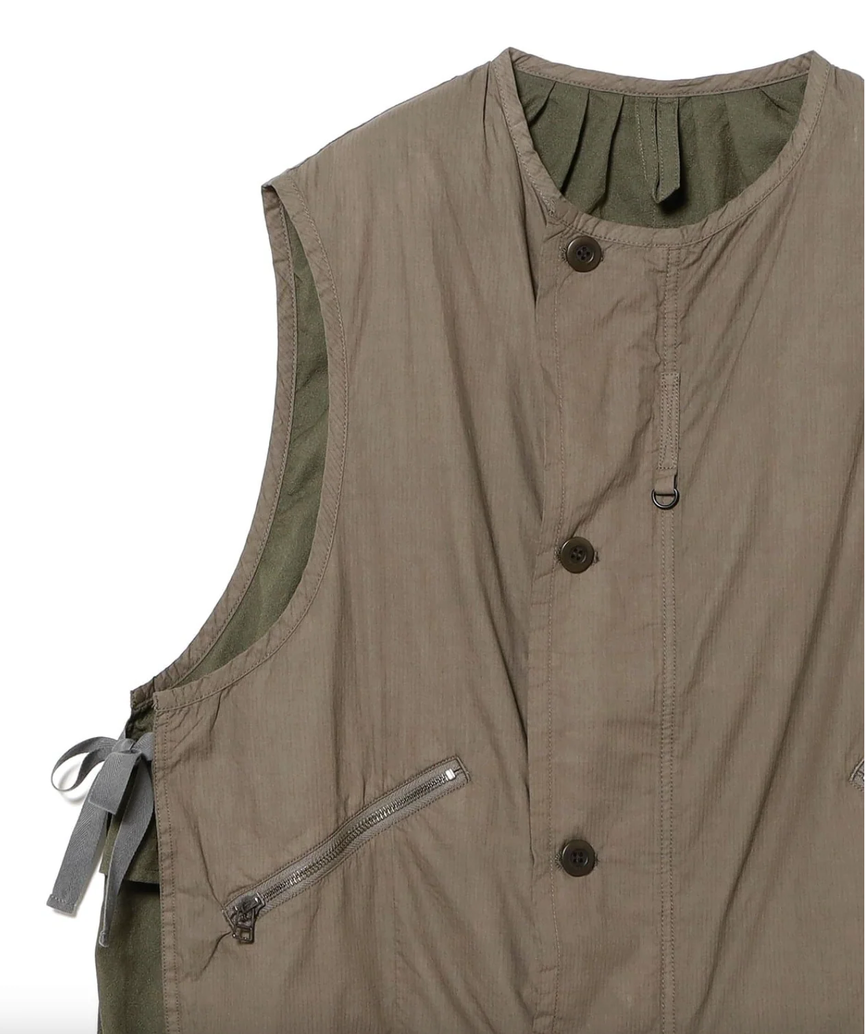 PILGRIM SURF SUPPLY / Damien Cotton Ripstop Vest / 3606-0186-879