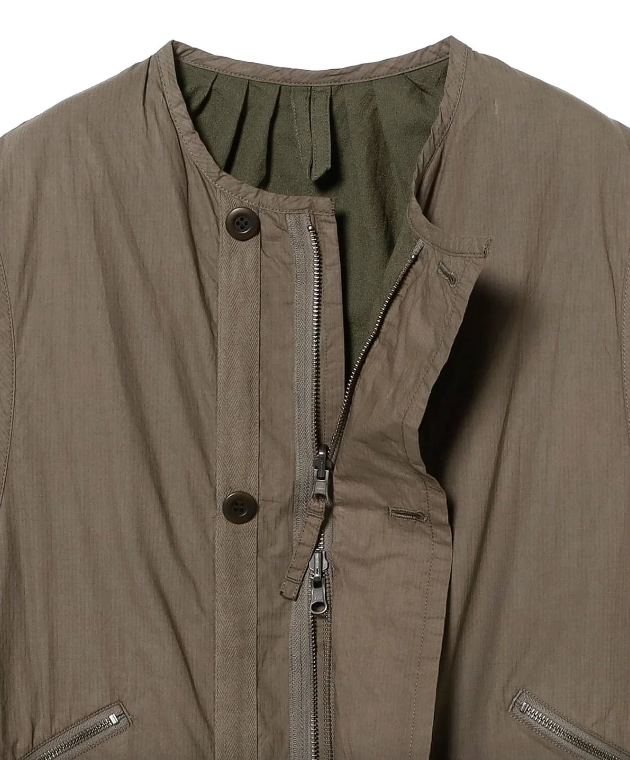 PILGRIM SURF SUPPLY / Damien Cotton Ripstop Vest / 3606-0186-879