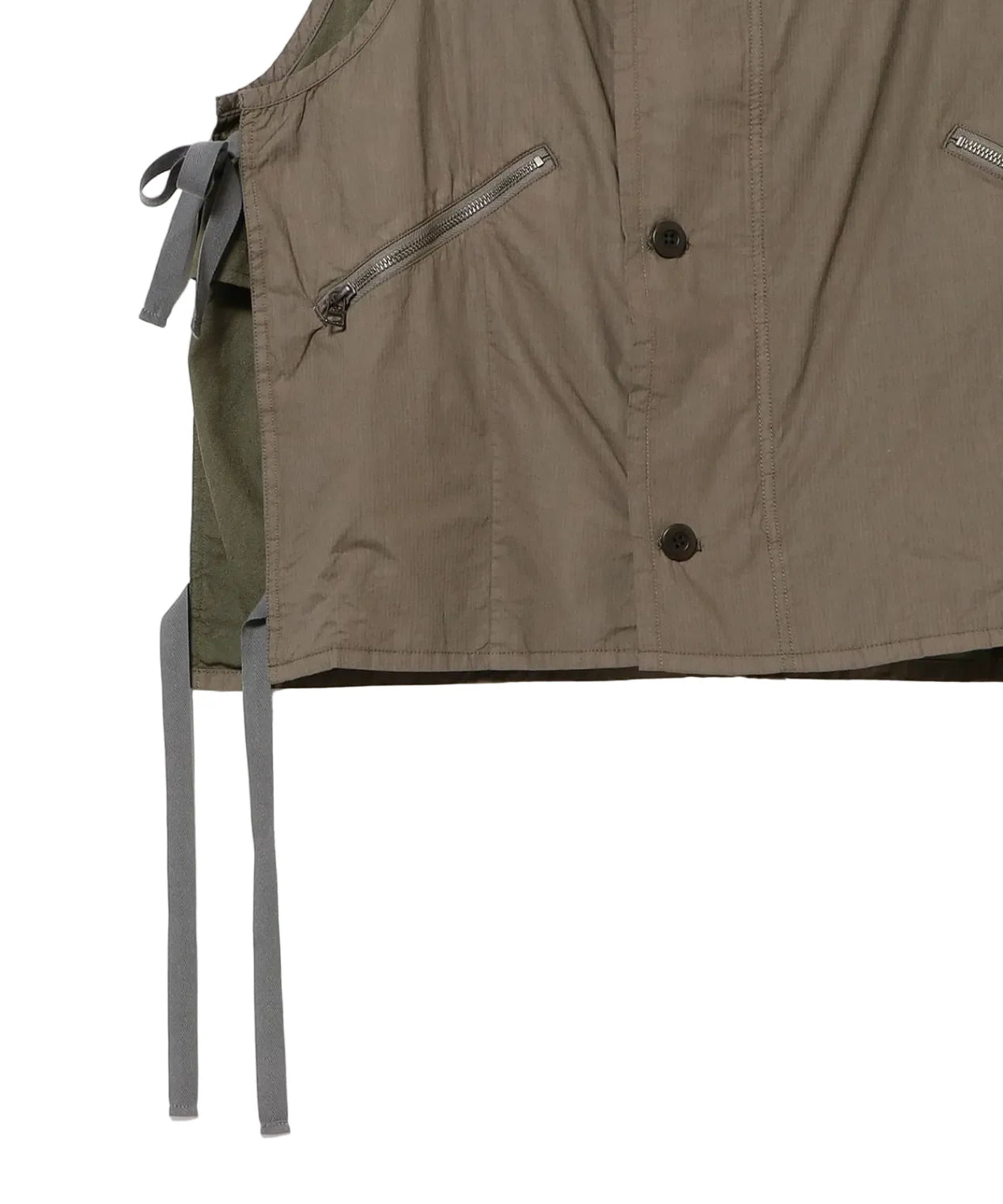 PILGRIM SURF SUPPLY / Damien Cotton Ripstop Vest / 3606-0186-879