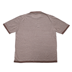 BAFY / COTTON LINEN STRIPED T-SHIRT / 138L21035