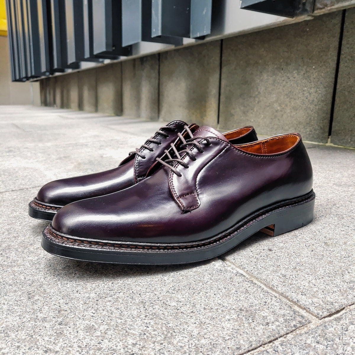 ALDEN 9751 LONG WING BLUCHER BLACK SHELL CORDOVAN – COLONY CLOTHING