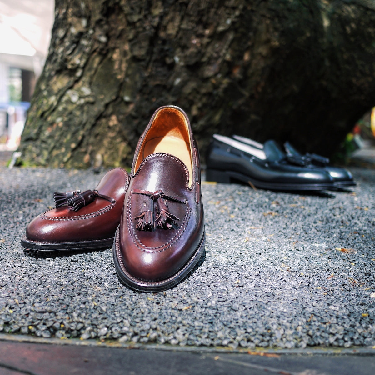 ALDEN 563 TASSEL LOAFER SHELL CORDOVAN