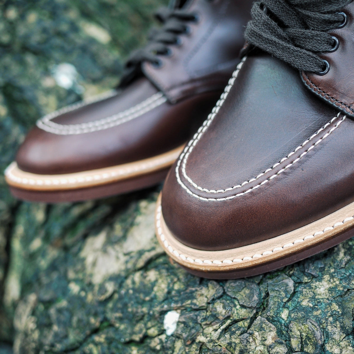 ALDEN 403 INDY BOOT HIGH TOP BROWN CHROMEXCEL BLUCHER