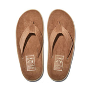 ISLAND SLIPPER PEANUT SUEDE THONG (PT203)