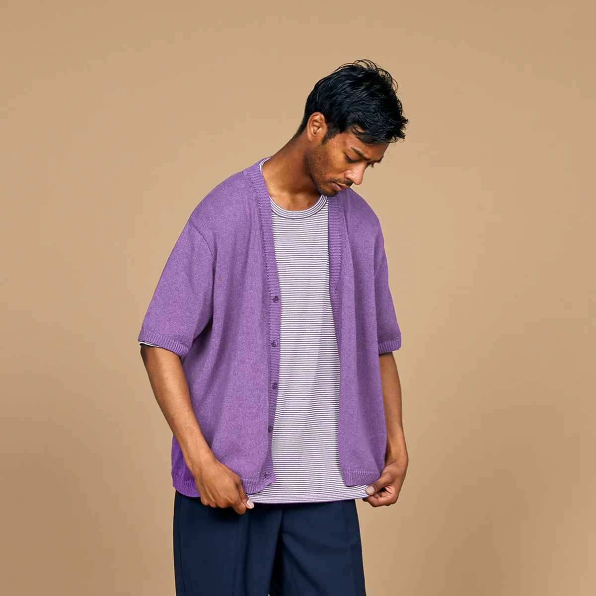 COLONY CLOTHING / JAPANESE PAPER CLUB CARDIGAN / CC2301-KN02