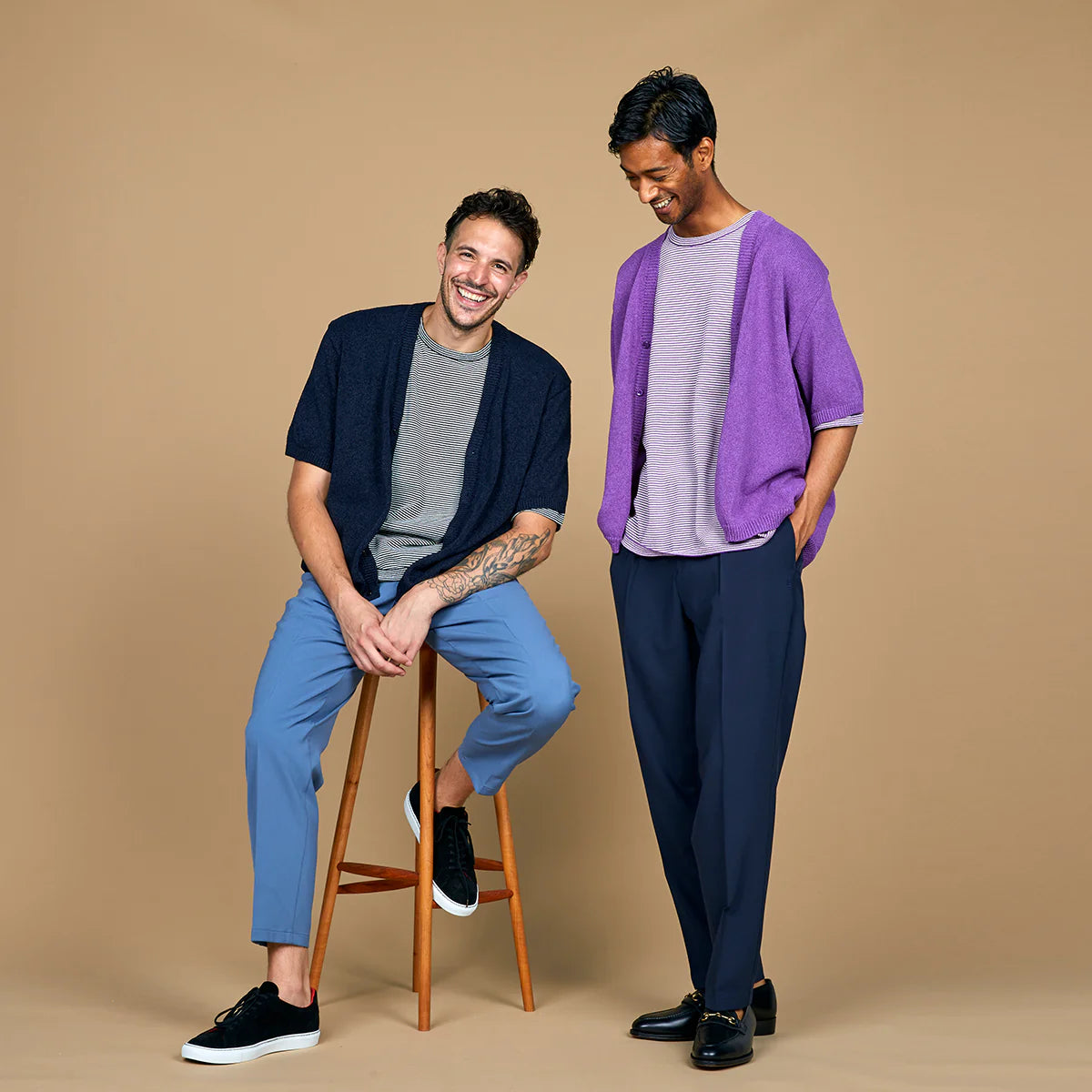 COLONY CLOTHING / JAPANESE PAPER CLUB CARDIGAN / CC2301-KN02