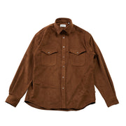 COLONY CLOTHING / Ultrasuede SHIRT / CC2301-SH04-01