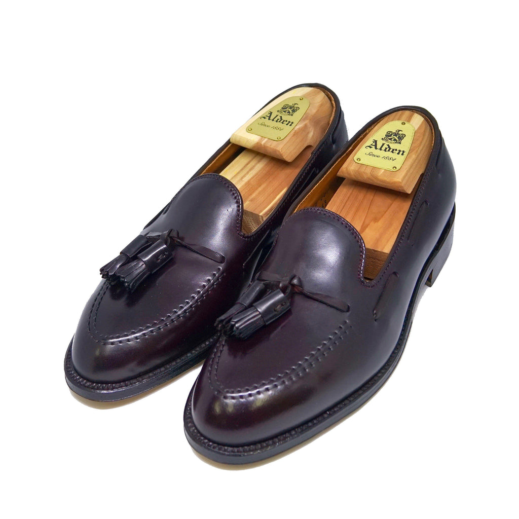 ALDEN 563 TASSEL LOAFER SHELL CORDOVAN – COLONY CLOTHING