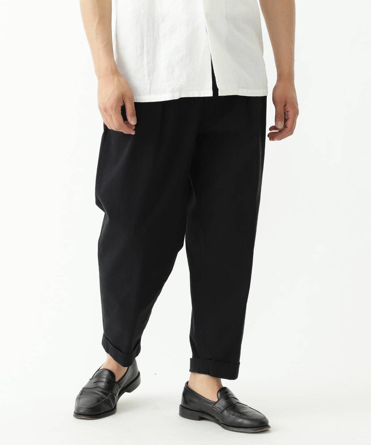 BEAMS PLUS / 2P CHINO DK NAVY / B+2P Twill