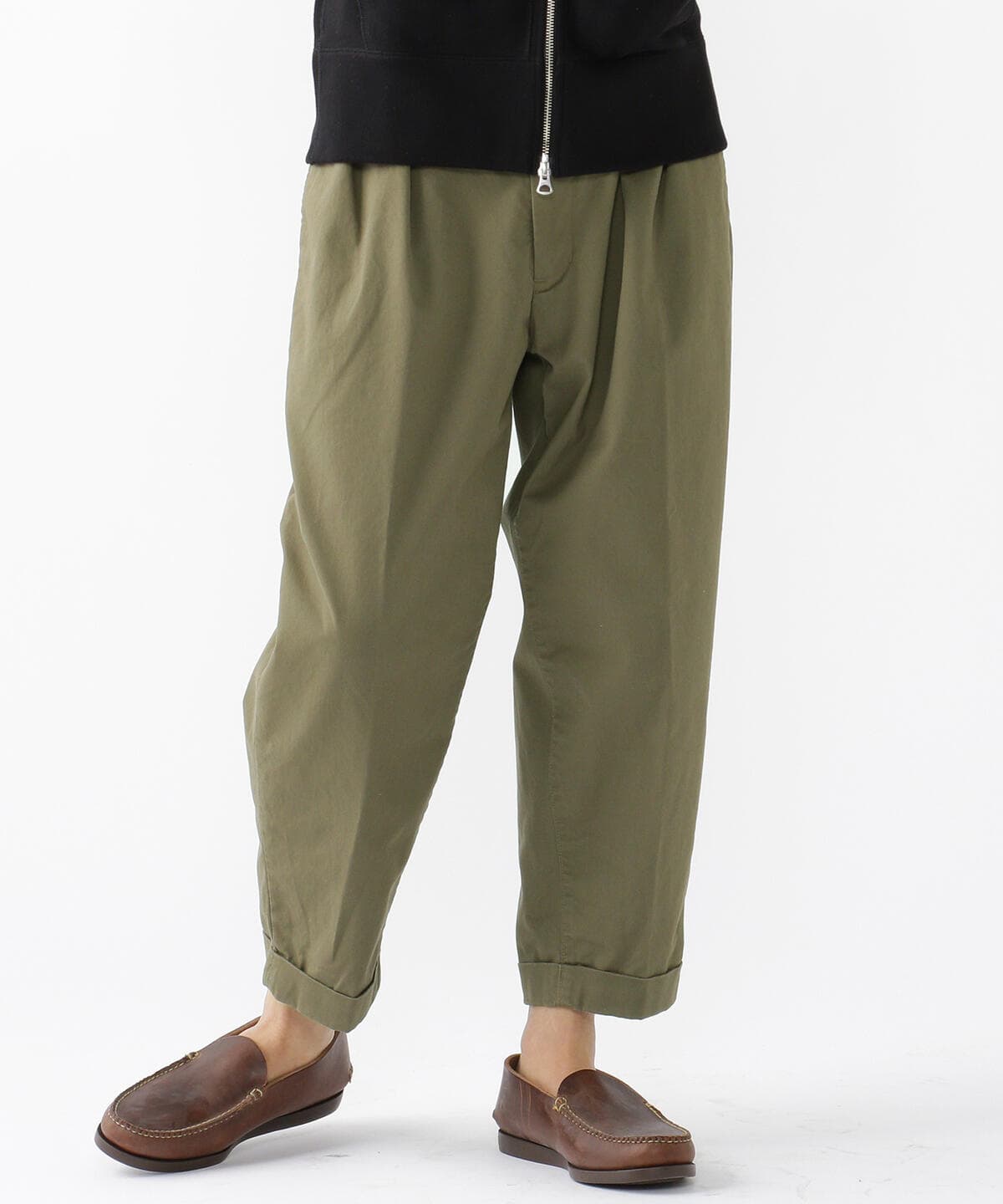 BEAMS PLUS / 2P CHINO DK NAVY / B+2P Twill