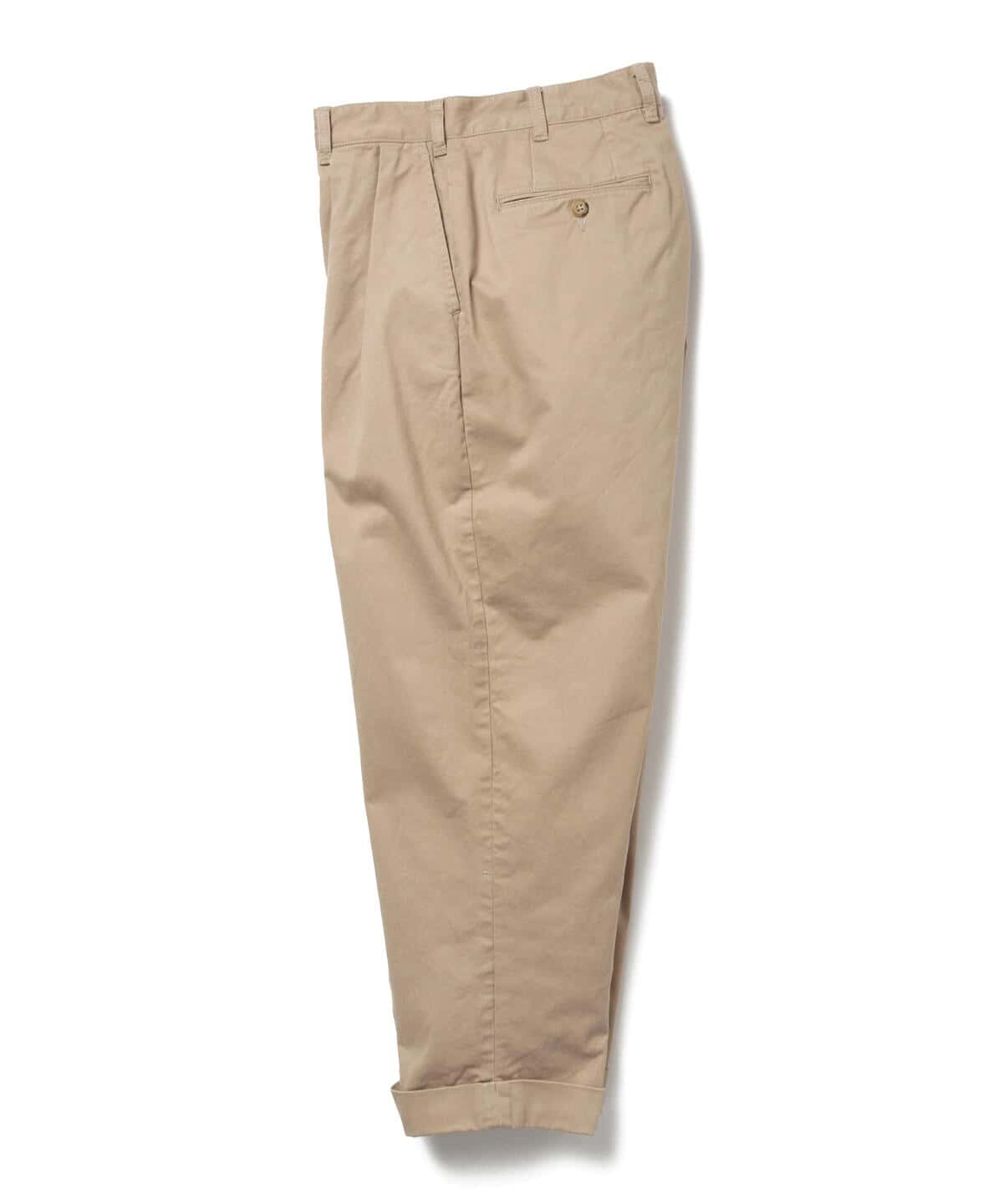 BEAMS PLUS / 2P CHINO KHAKI / B+2P Twill