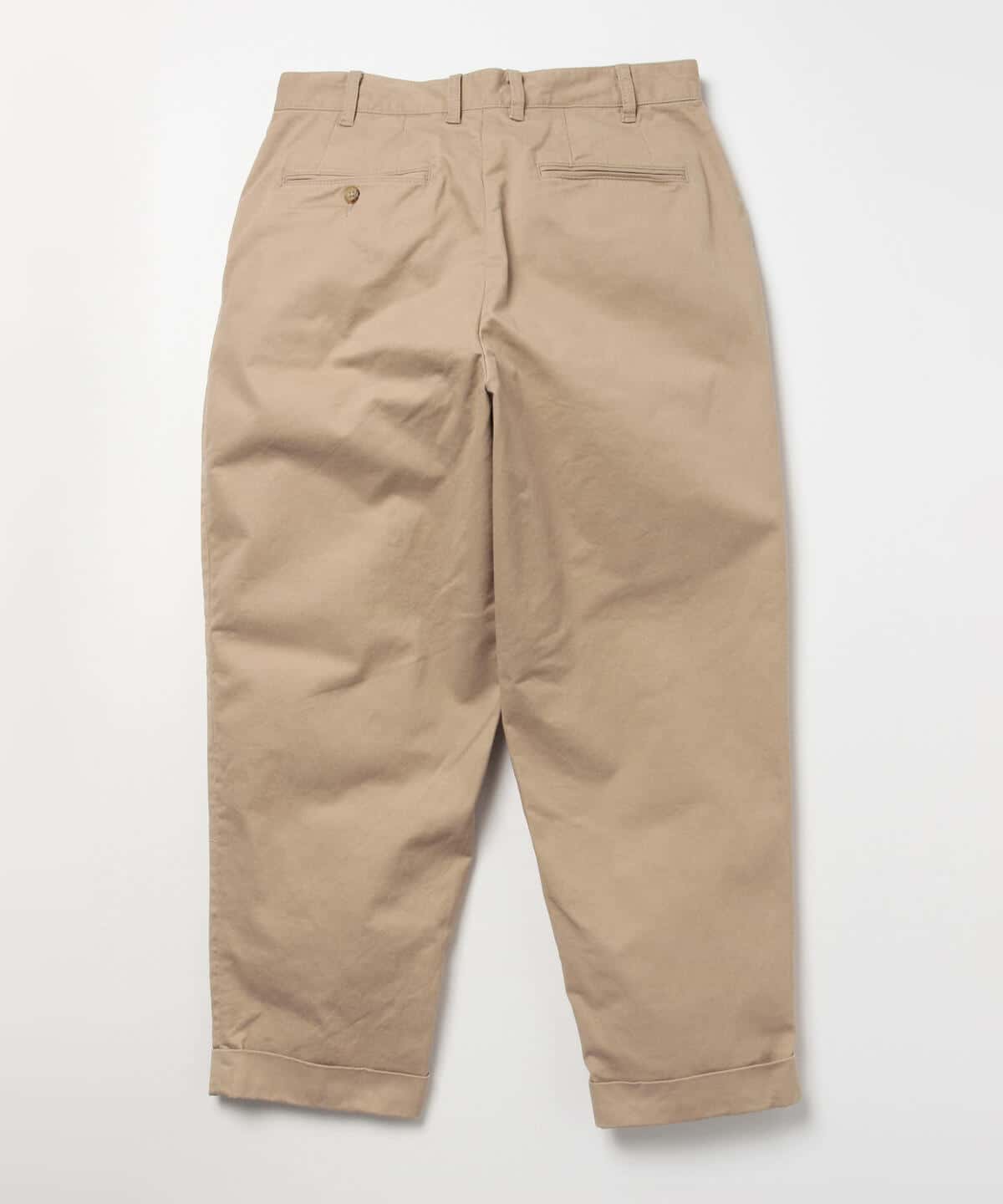 BEAMS PLUS / 2P CHINO DK NAVY / B+2P Twill