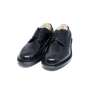 ALDEN 9751 LONG WING BLUCHER BLACK SHELL CORDOVAN