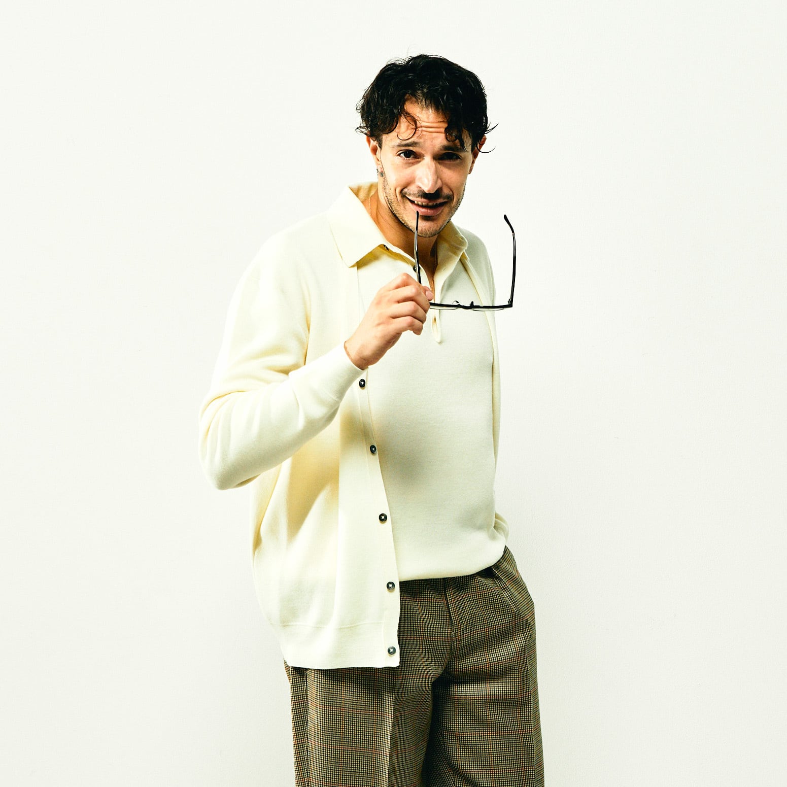 COLONY CLOTHING / MERINO WOOL CARDIGAN / CC21-2-KT02