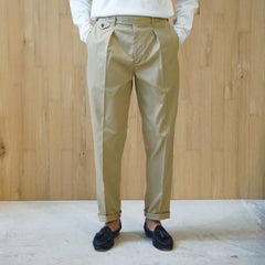 COLONY CLOTHING / TECH ONE PLEATED PERENNIAL TROUSERS / CC20FW-PT04