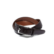 ALDEN MB0112 30MM BURGUNDY CALF BELT & BUCKLE