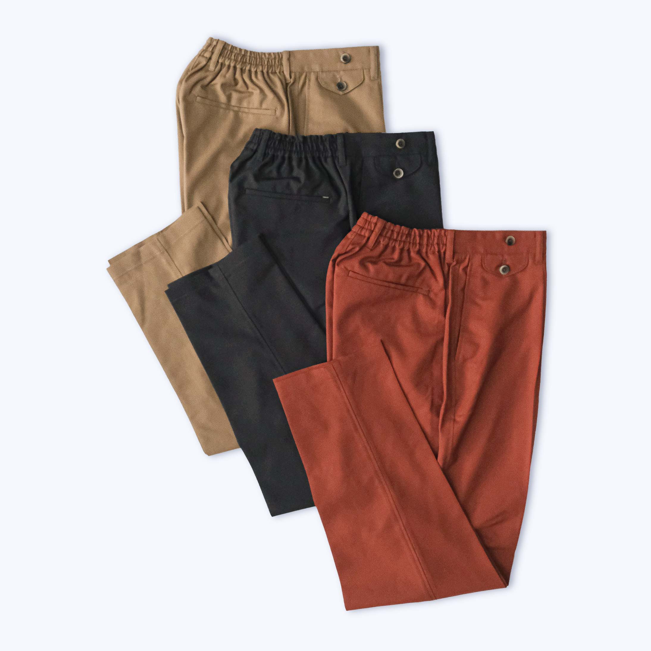 COLONY CLOTHING / SUMMER WOOL PANTS / CC2201-PT01-02