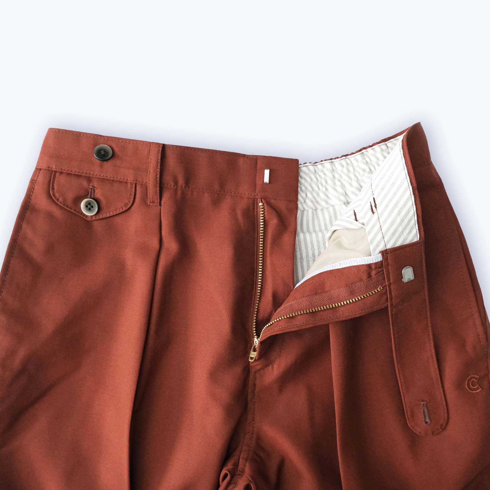 COLONY CLOTHING / SUMMER WOOL PANTS / CC2201-PT01-02