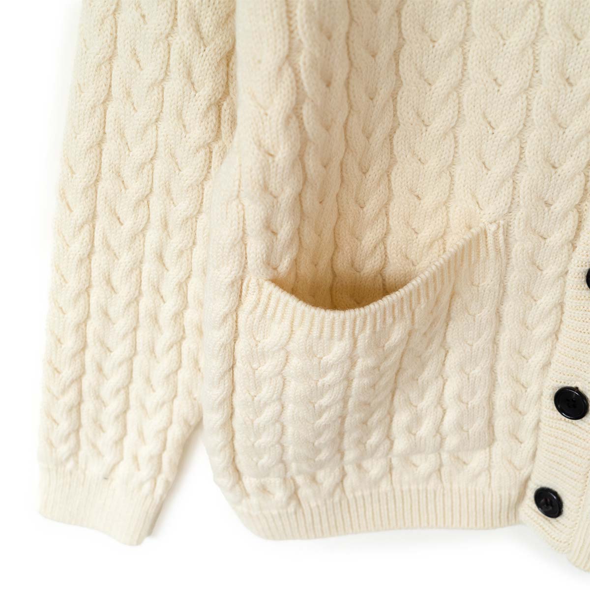 COLONY CLOTHING / CABLE KNIT CARDIGAN / CC2202-KN01