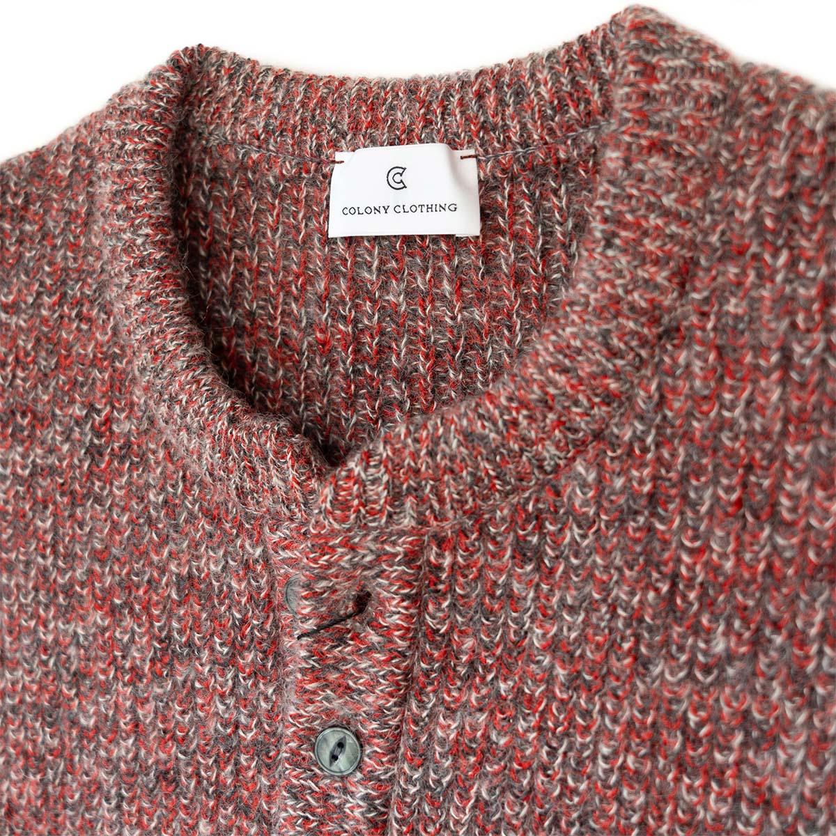 COLONY CLOTHING / HENLEY KNIT / CC2202-KN02