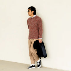 COLONY CLOTHING / HENLEY KNIT / CC2202-KN02