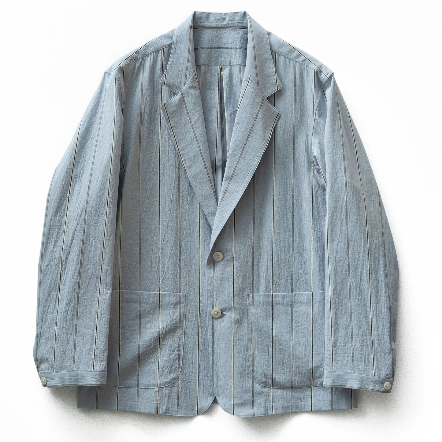 COLONY CLOTHING / COTTON STRIPED LOUNGE JACKET / CC2301-JK01S-1