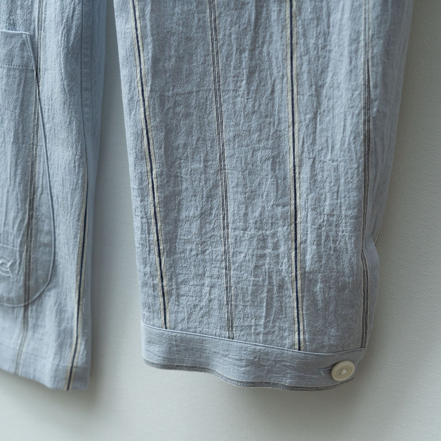 COLONY CLOTHING / COTTON STRIPED LOUNGE JACKET / CC2301-JK01S-1