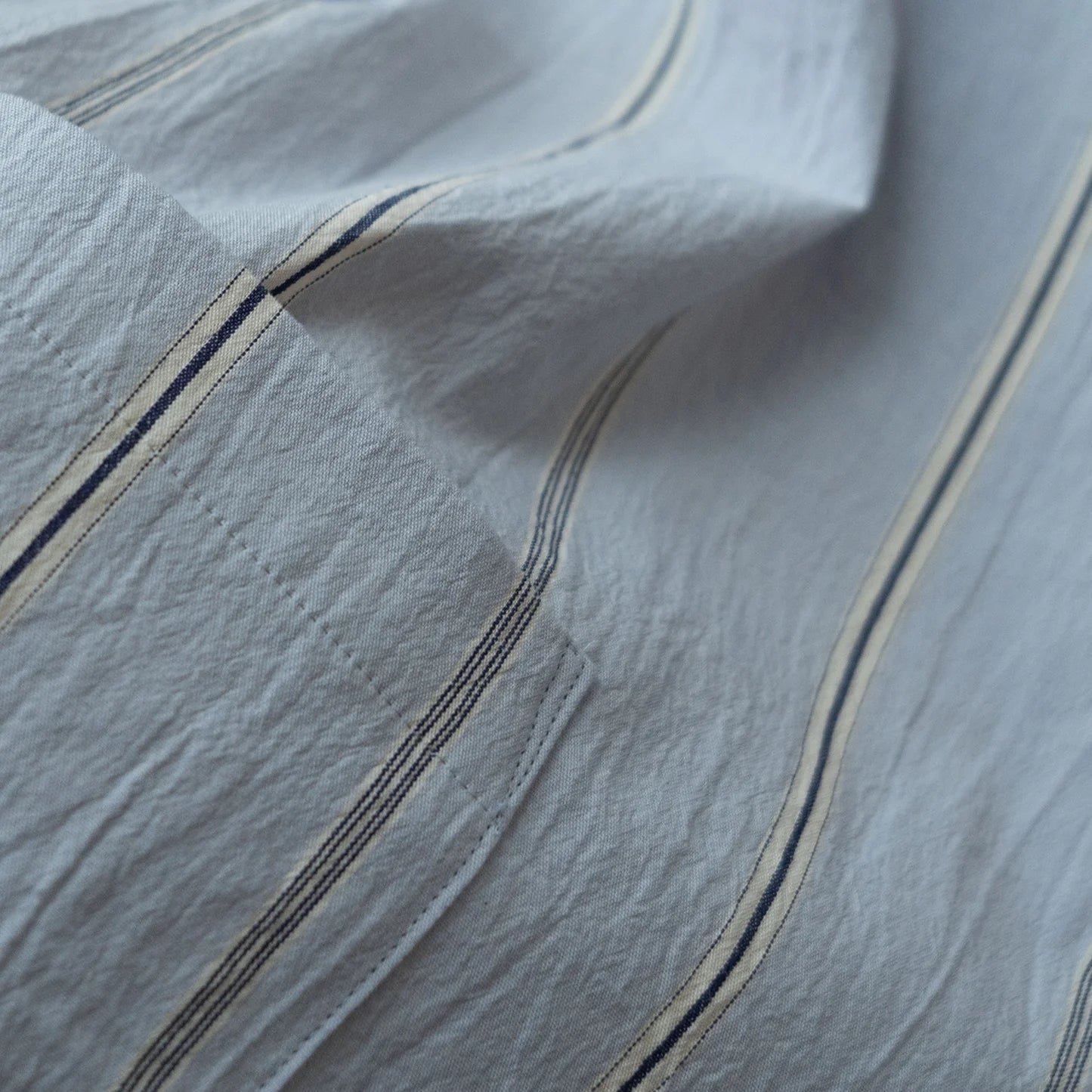 COLONY CLOTHING / COTTON STRIPED LOUNGE JACKET / CC2301-JK01S-1