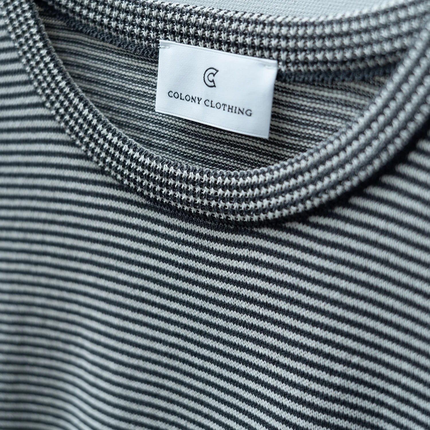 COLONY CLOTHING / JAPANESE PAPER BORDER KNIT / CC2301-KN03