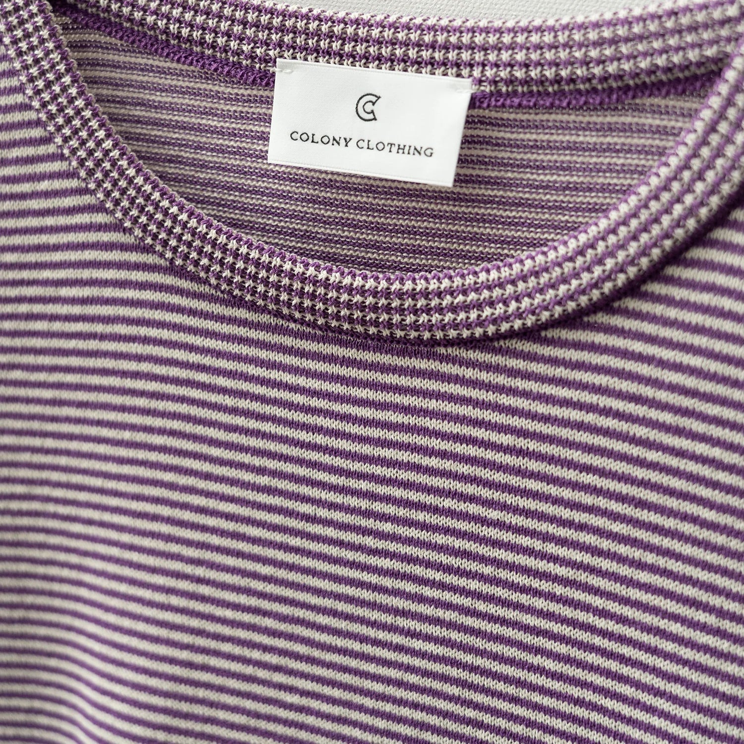 COLONY CLOTHING / JAPANESE PAPER BORDER KNIT / CC2301-KN03