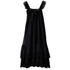 AKIKO OGAWA X COLONY CLOTHING BLACK LACE DRESS