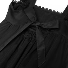 AKIKO OGAWA X COLONY CLOTHING BLACK LACE DRESS