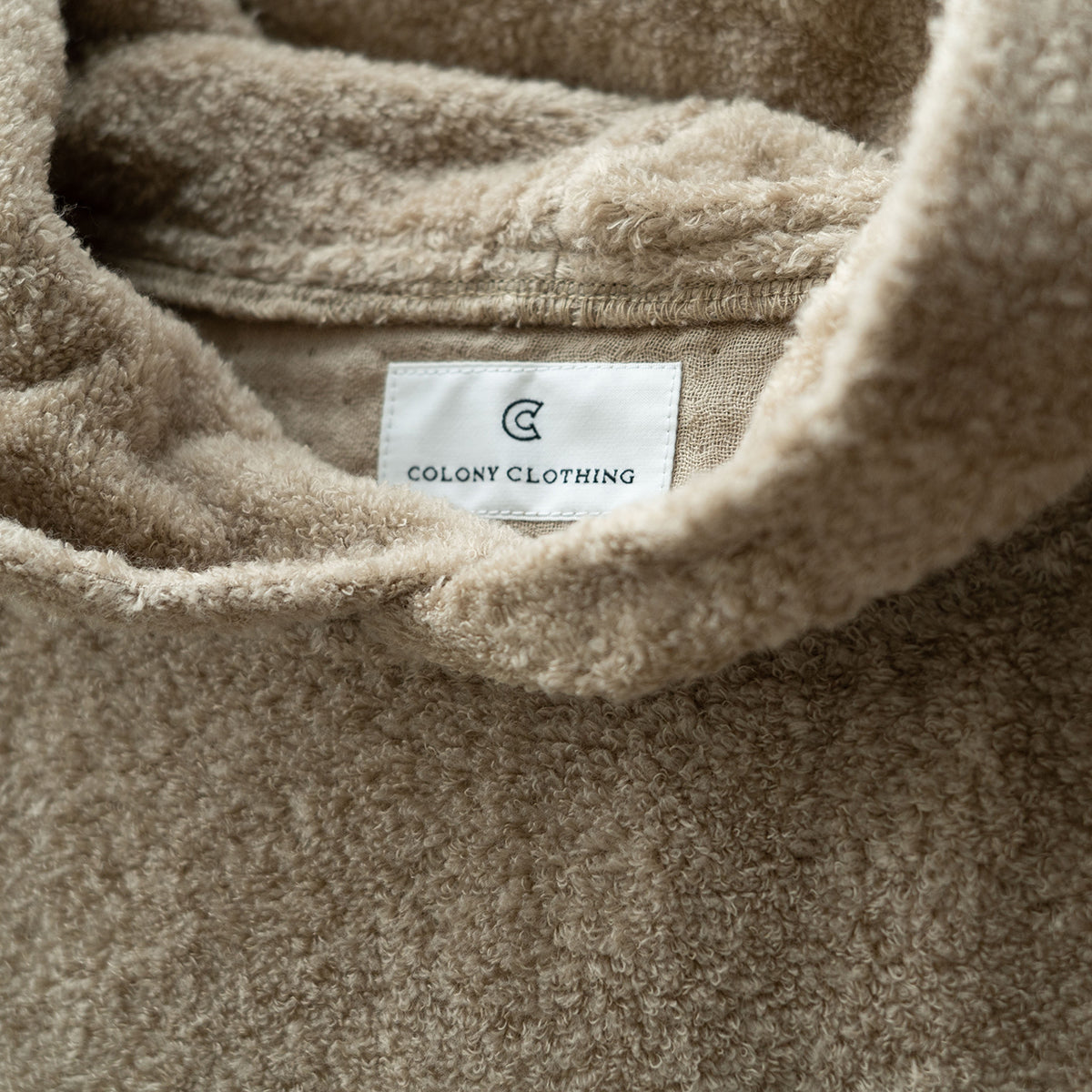 COLONY CLOTHING / TOWEL HOODIE CC2201-TW01