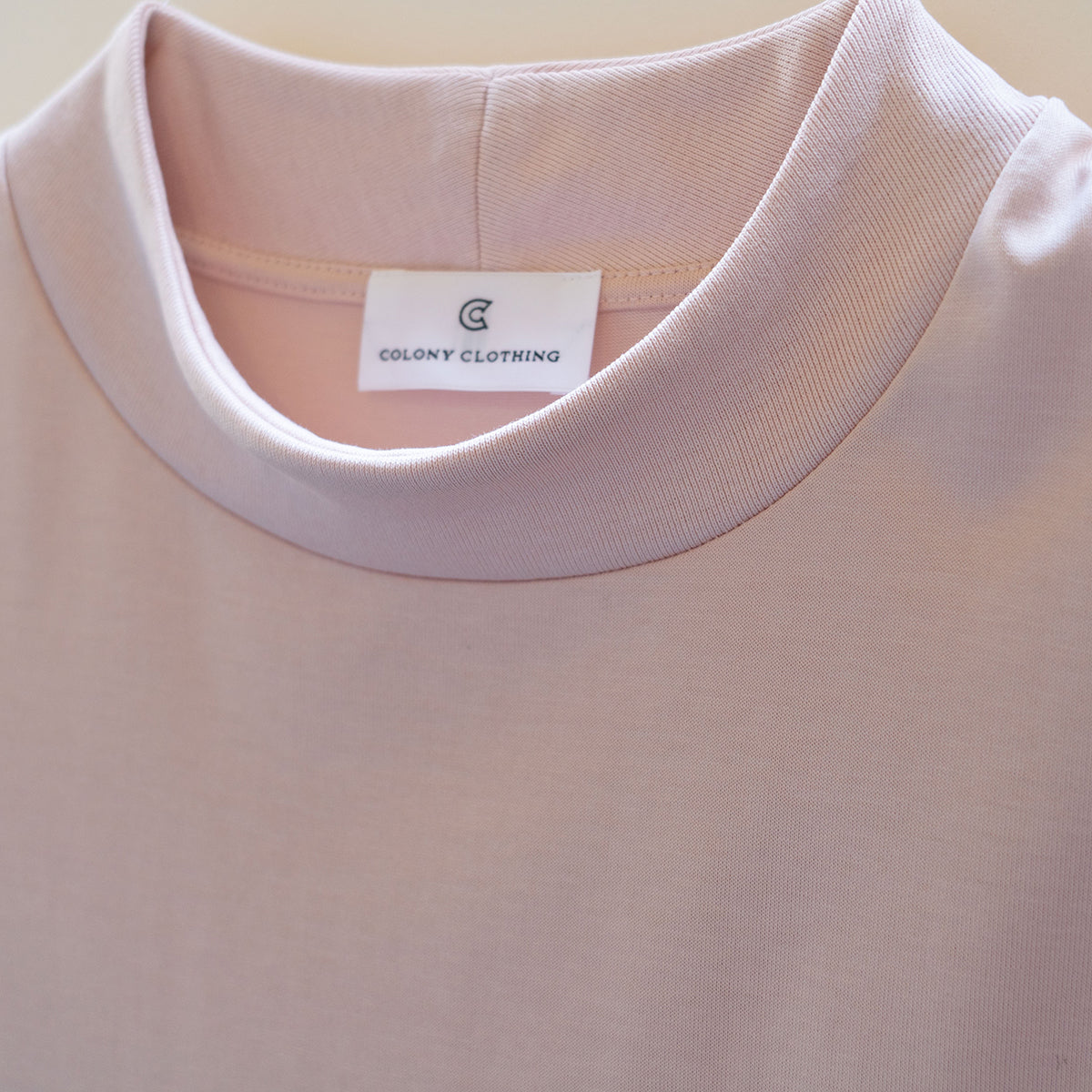 COLONY CLOTHING / MOCK NECK TEE / CC2301-T02