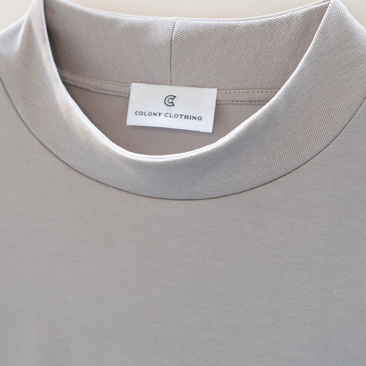 COLONY CLOTHING / MOCK NECK TEE / CC2301-T02