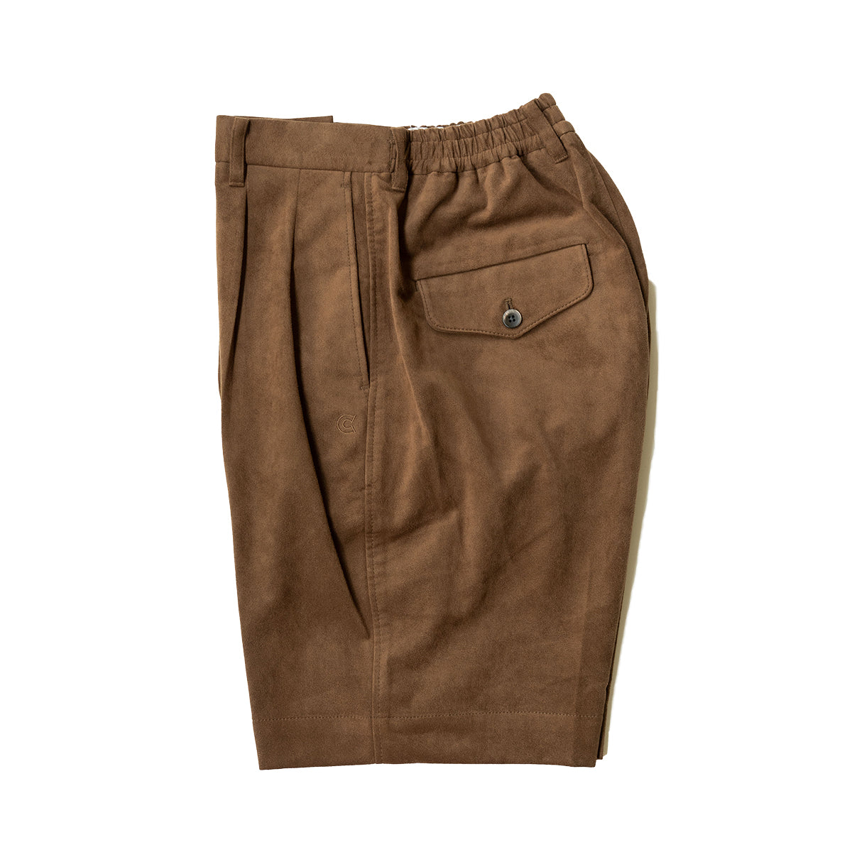 COLONY CLOTHING / ULTRASUEDE POOL SIDE SHORTS / CC2401-PT05-1