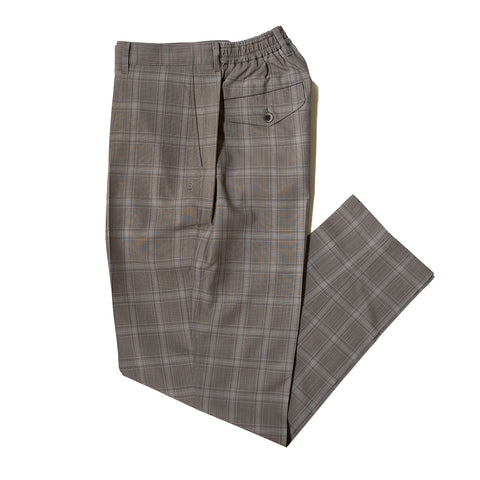 COLONY CLOTHING / BROWN CHECK PANTS / CC2301-PT01-05