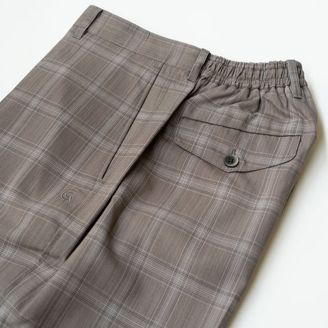 COLONY CLOTHING / BROWN CHECK PANTS / CC2301-PT01-05