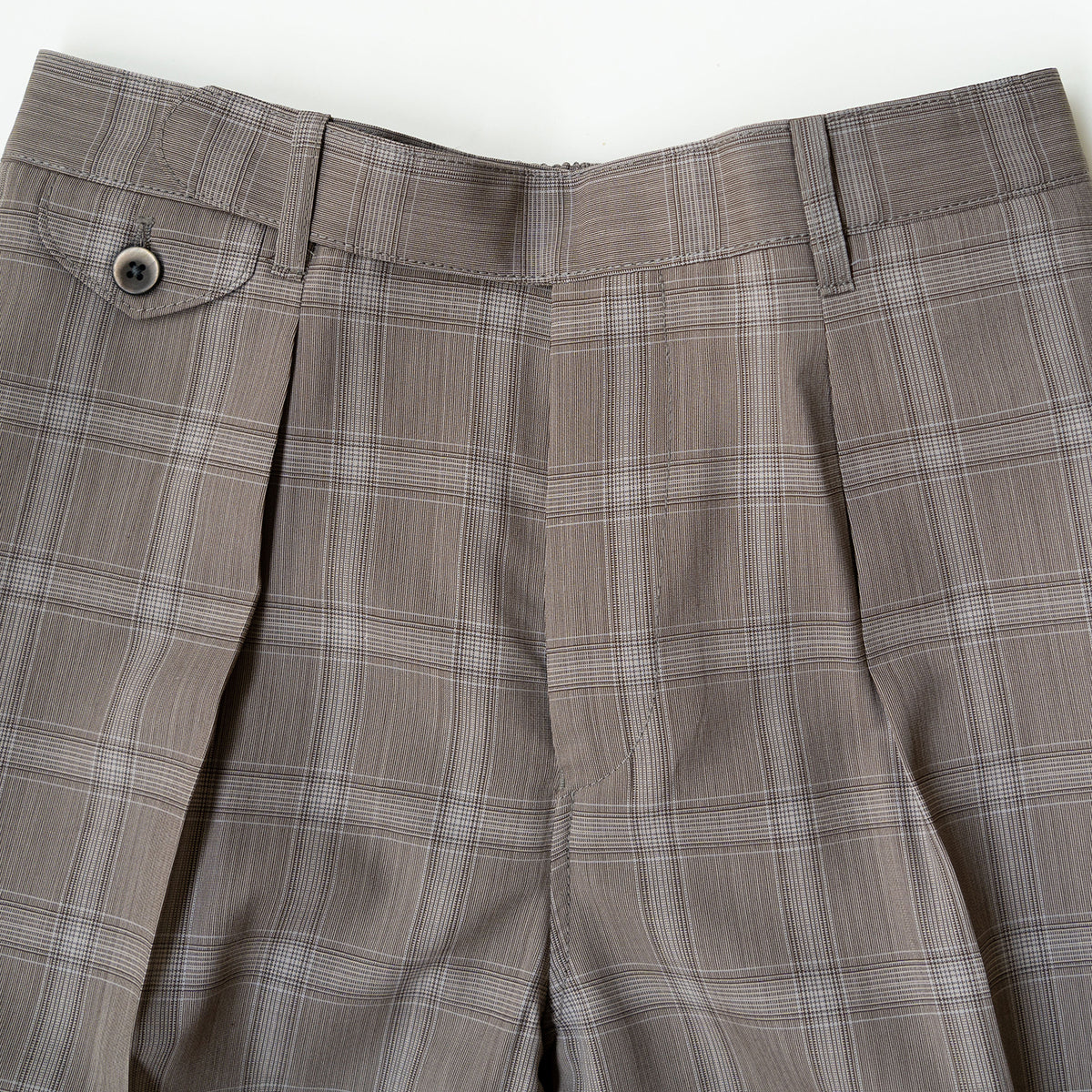 COLONY CLOTHING / BROWN CHECK PANTS / CC2301-PT01-05